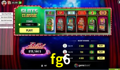 Descubra o Mundo do Cassino Online com fg6